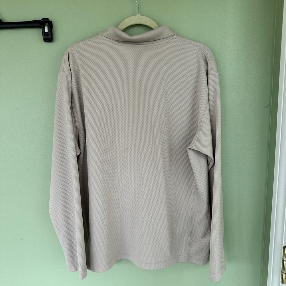 NORTH FACE Vapor Wick Shirt Men's L Navy 1/4 Zip Waffle Base Layer Long Sleeve‍‍ - Picture 7 of 8